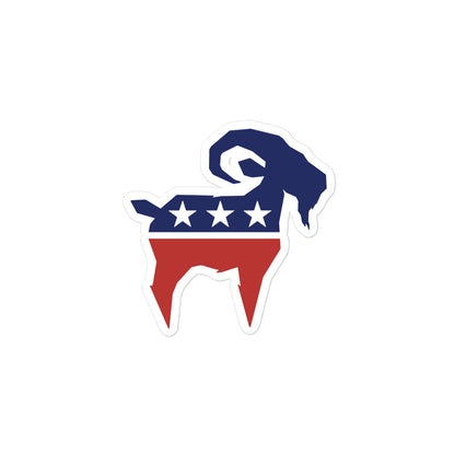 American Party Goat Sticker