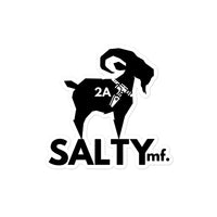 The SaltyMF 2ND AMENDMENT GOAT Sticker