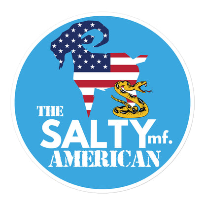 SALTYmf American Sticker