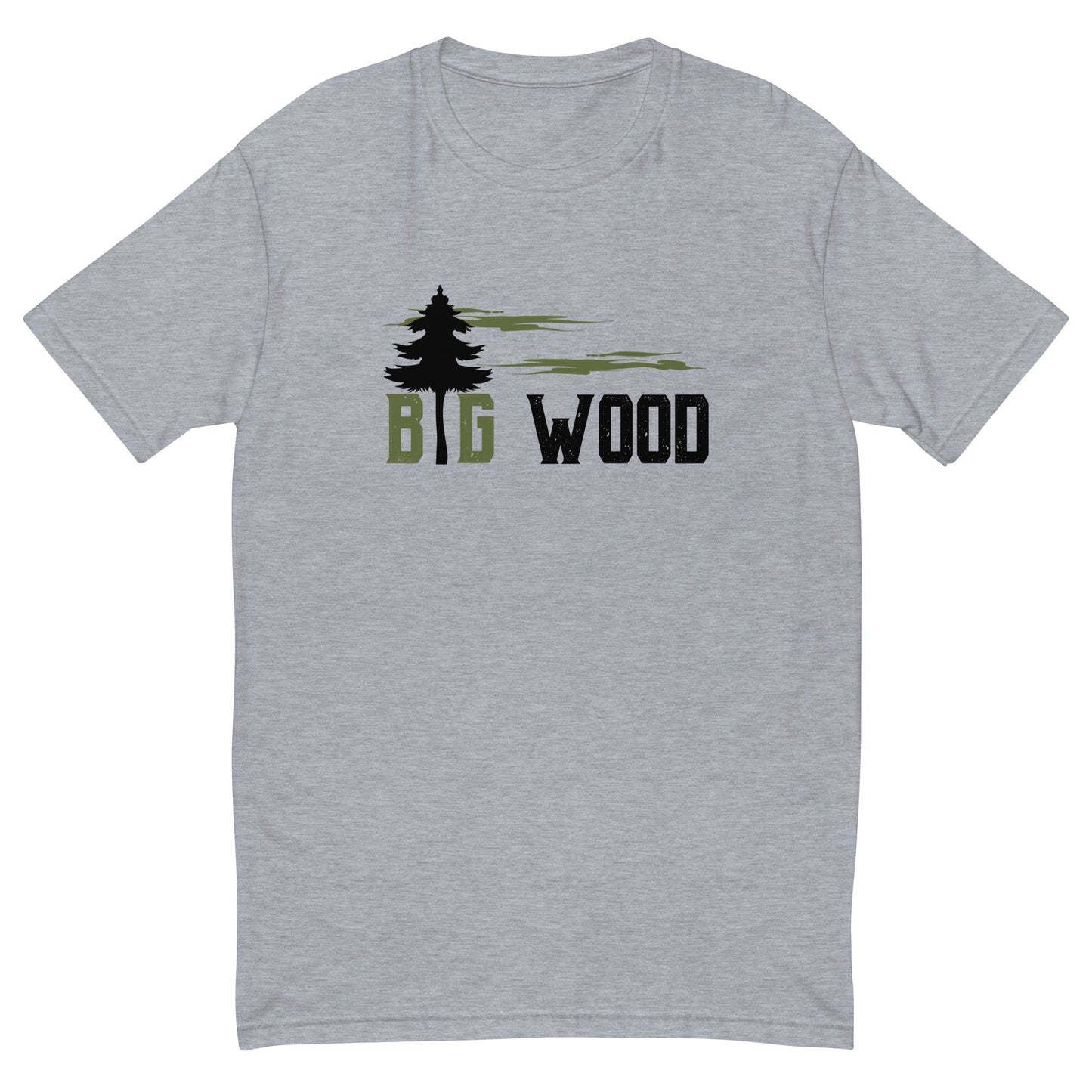 SaltyMF Big Wood Cedar Leather Men's Tee