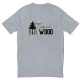 SaltyMF Big Wood Cedar Leather Men's Tee