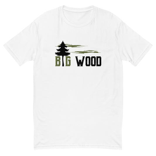 SaltyMF Big Wood Cedar Leather Men's Tee