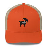 SaltyMF 2nd Amendment Black GOAT Trucker Hat