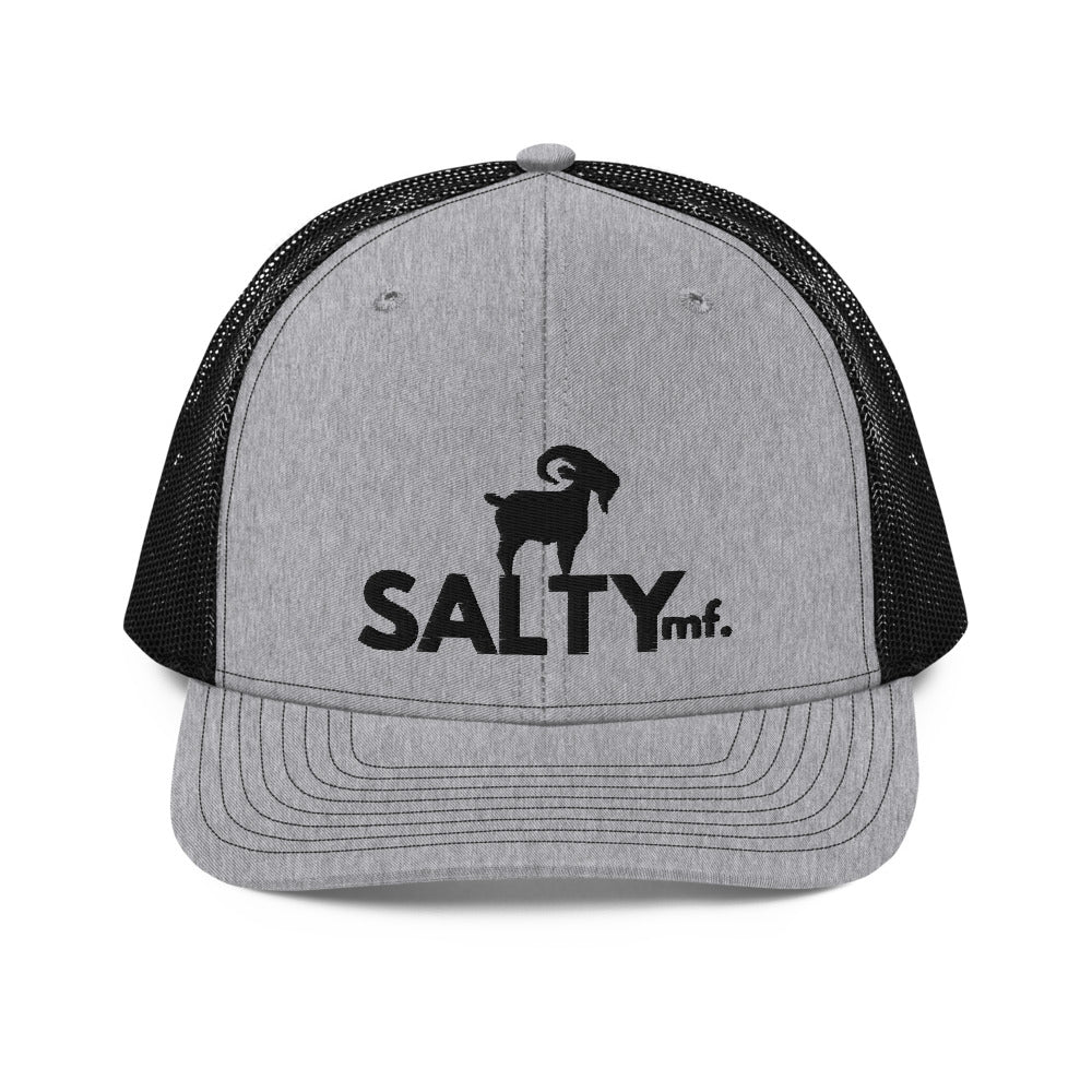 SaltyMF Black Logo SnapBack 112 Hat