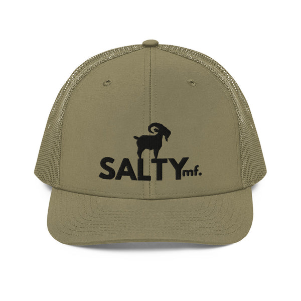 SaltyMF Black Logo SnapBack 112 Hat