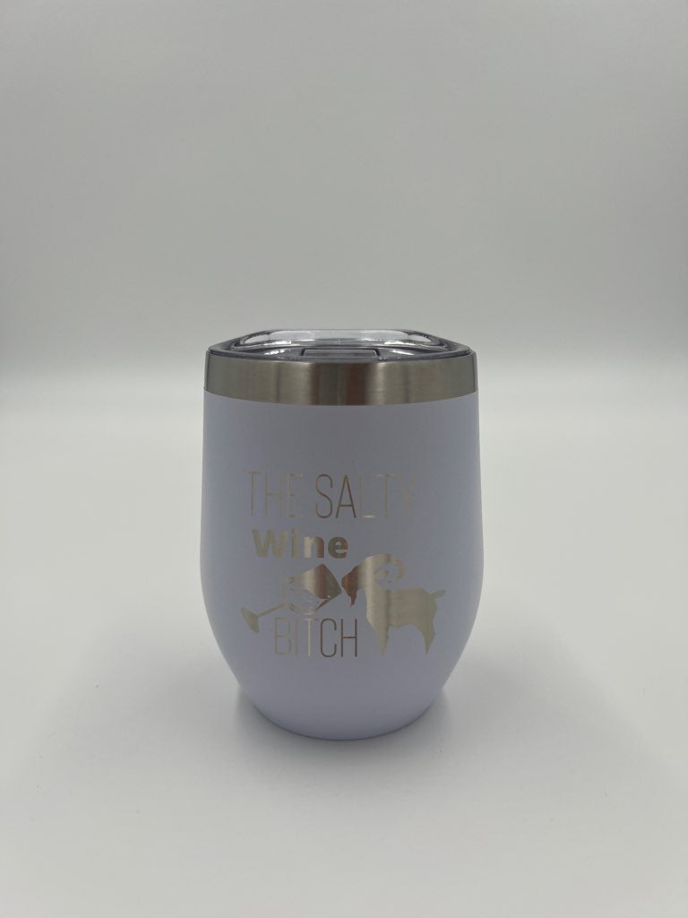 The SALTYMF She is Salty Wine Tumbler