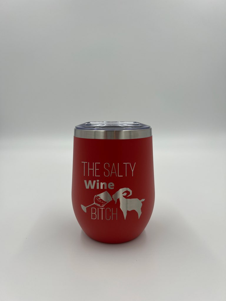 The SALTYMF She is Salty Wine Tumbler