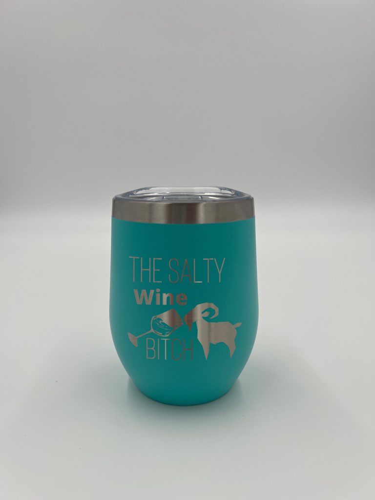 The SALTYMF She is Salty Wine Tumbler