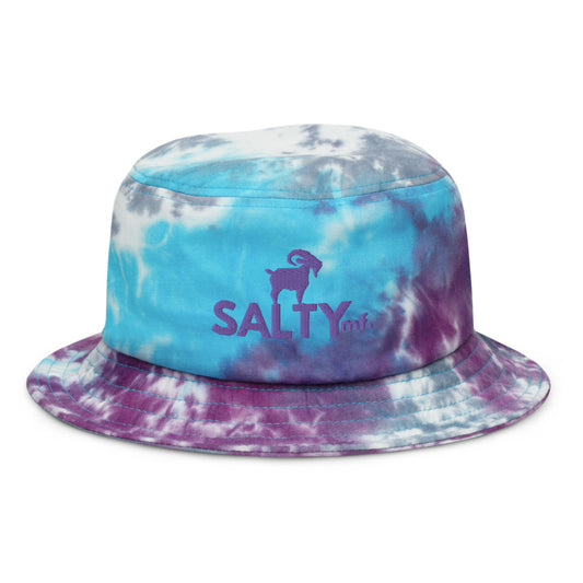 The SaltyMF Beach GOAT Tie-dye Bucket Hat