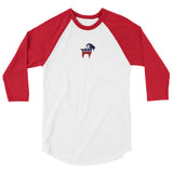 The SALTYMF American Party GOAT Embroidered Raglan