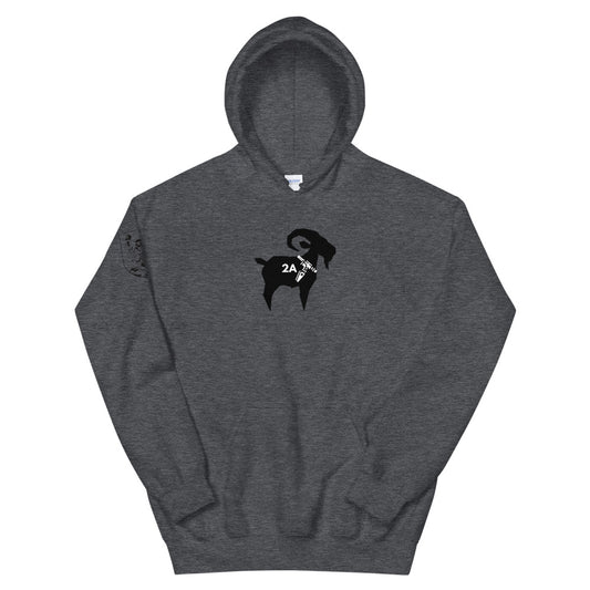 SaltyMF 2nd Amendment Heavy Load GOAT Warrior Hoodie