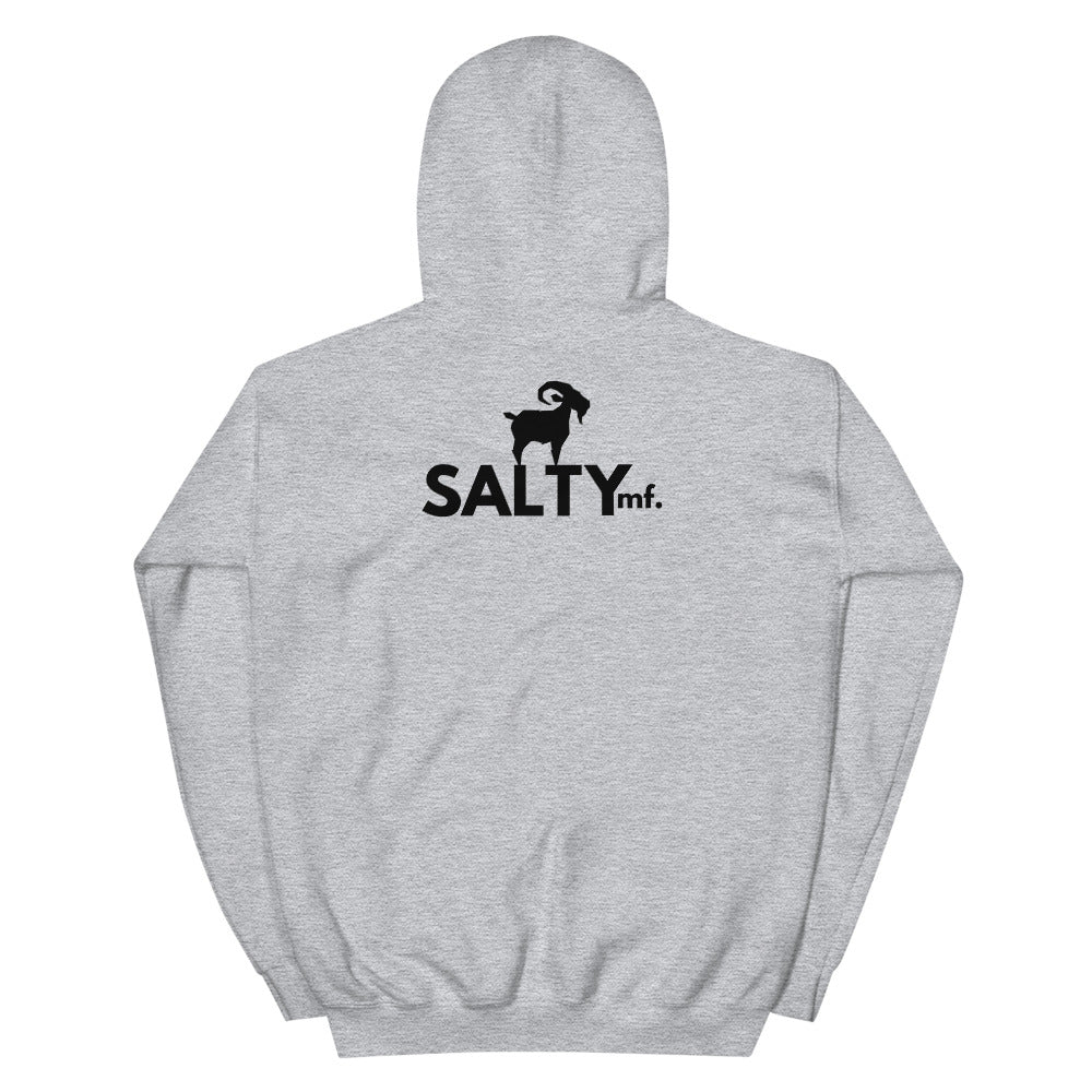 SaltyMF 2nd Amendment Heavy Load GOAT Warrior Hoodie