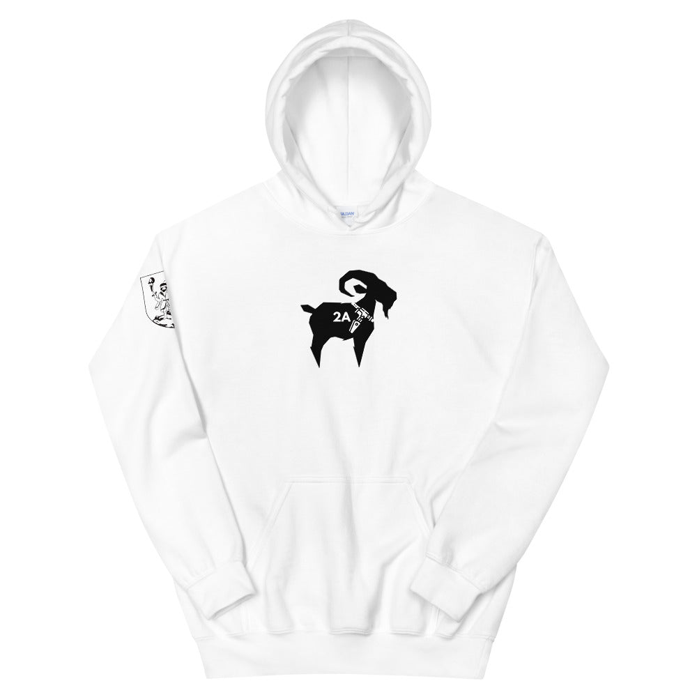 SaltyMF 2nd Amendment Heavy Load GOAT Warrior Hoodie