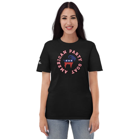 The SaltyMF American Party Goat Dark Tee