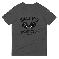 The SALTYMF Fight Club GOAT Warrior Black Logo Tee