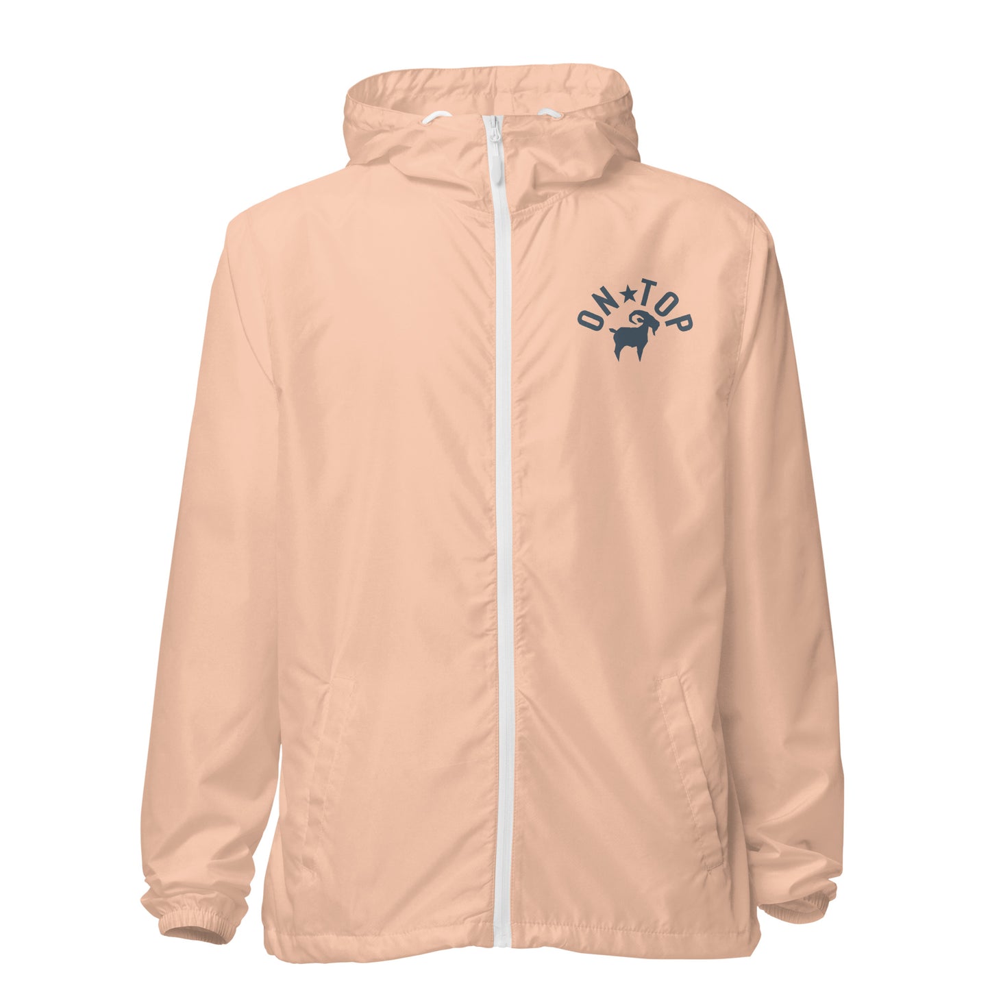 SaltyMF On Top GOAT Lightweight Zip Windbreaker