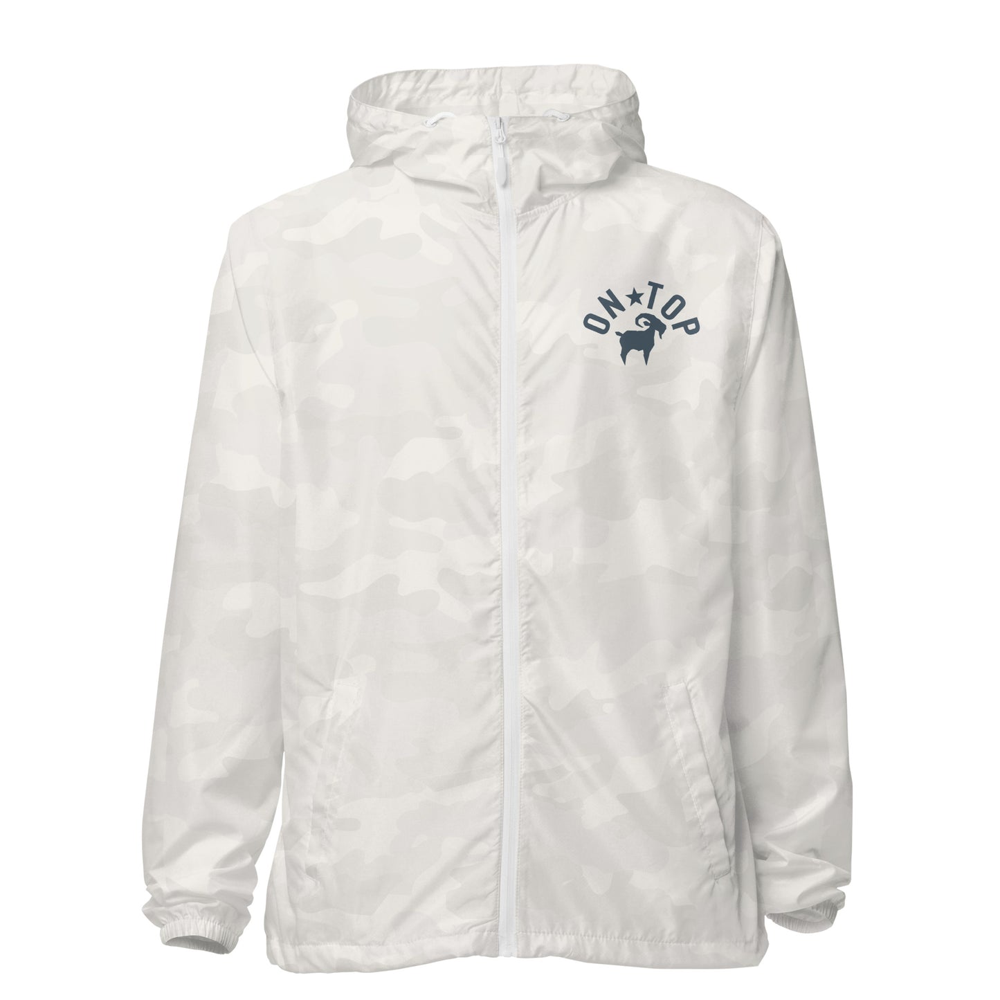 SaltyMF On Top GOAT Lightweight Zip Windbreaker