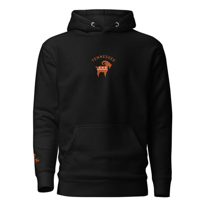 Tennessee Party Goat Hoodie (Orange)