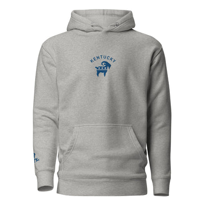 Kentucky Party Goat Hoodie (Blue)