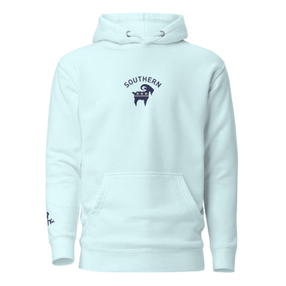 Southern Party Goat Hoodie (Blue)