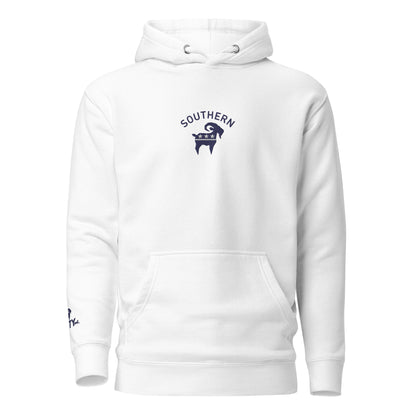 Southern Party Goat Hoodie (Blue)