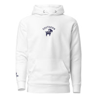 SaltyMF Southern-Blue Party Goat Hoodie