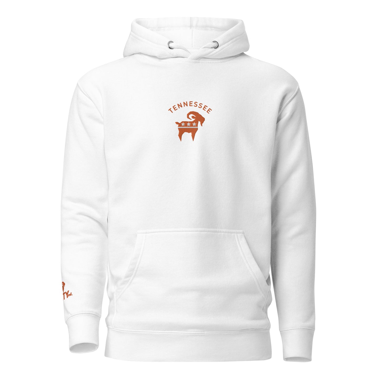 SaltyMF Tennessee-Orange Party Goat Hoodie