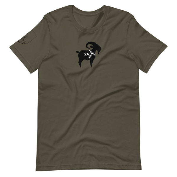SaltyMF 2nd Amendment GOAT Warrior T-Shirt