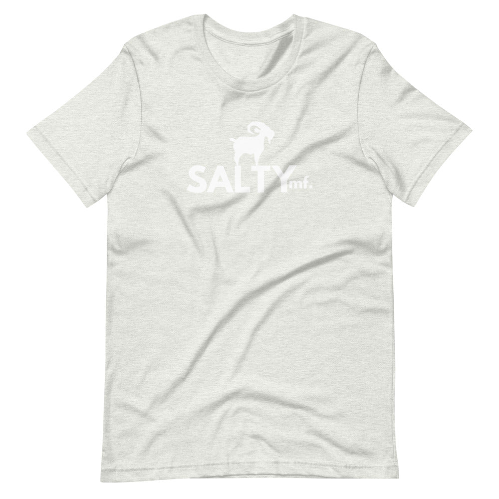 SaltyMF White GOAT T-Shirt