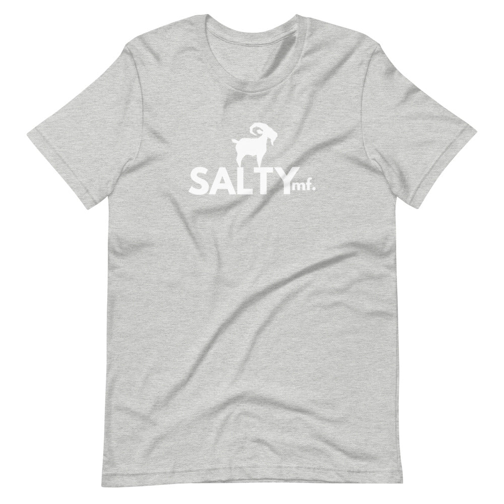 SaltyMF White GOAT T-Shirt