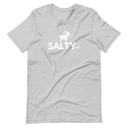 SALTYmf White GOAT T-Shirt