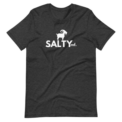 SALTYmf White GOAT T-Shirt