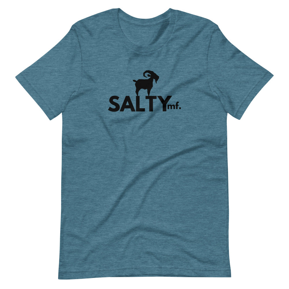 SaltyMF Black GOAT T-Shirt