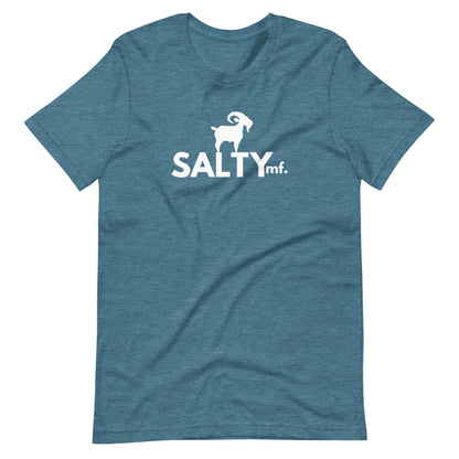 SALTYmf White GOAT T-Shirt