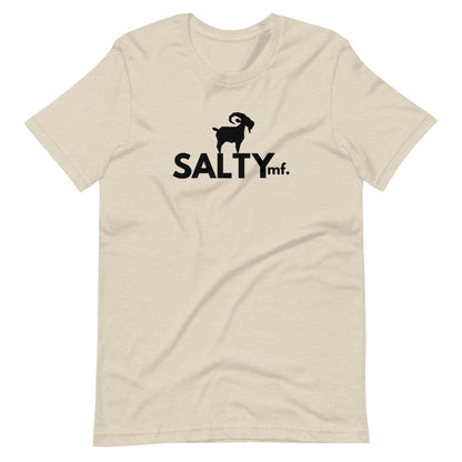 SALTYmf Black GOAT T-Shirt