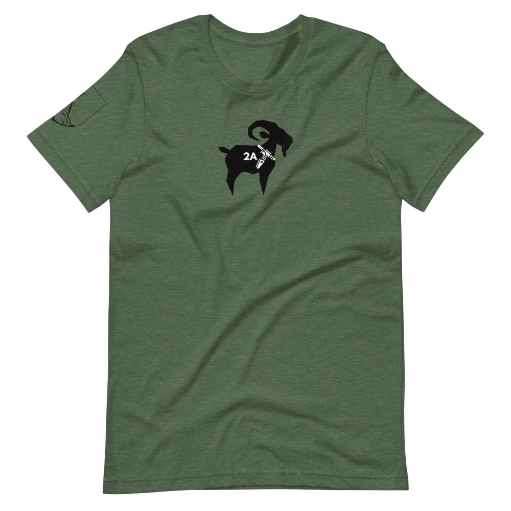 SaltyMF 2nd Amendment GOAT Warrior T-Shirt