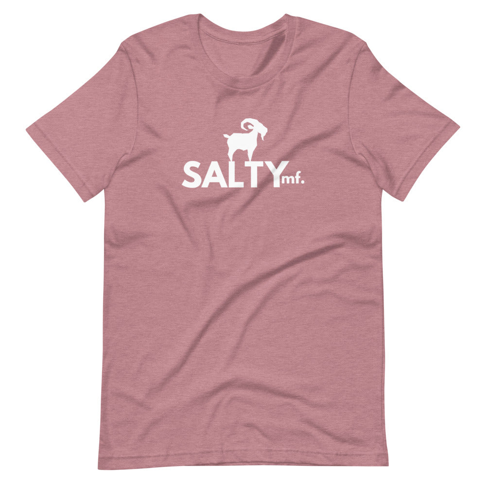 SaltyMF White GOAT T-Shirt