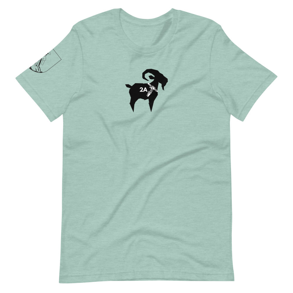 SaltyMF 2nd Amendment GOAT Warrior T-Shirt