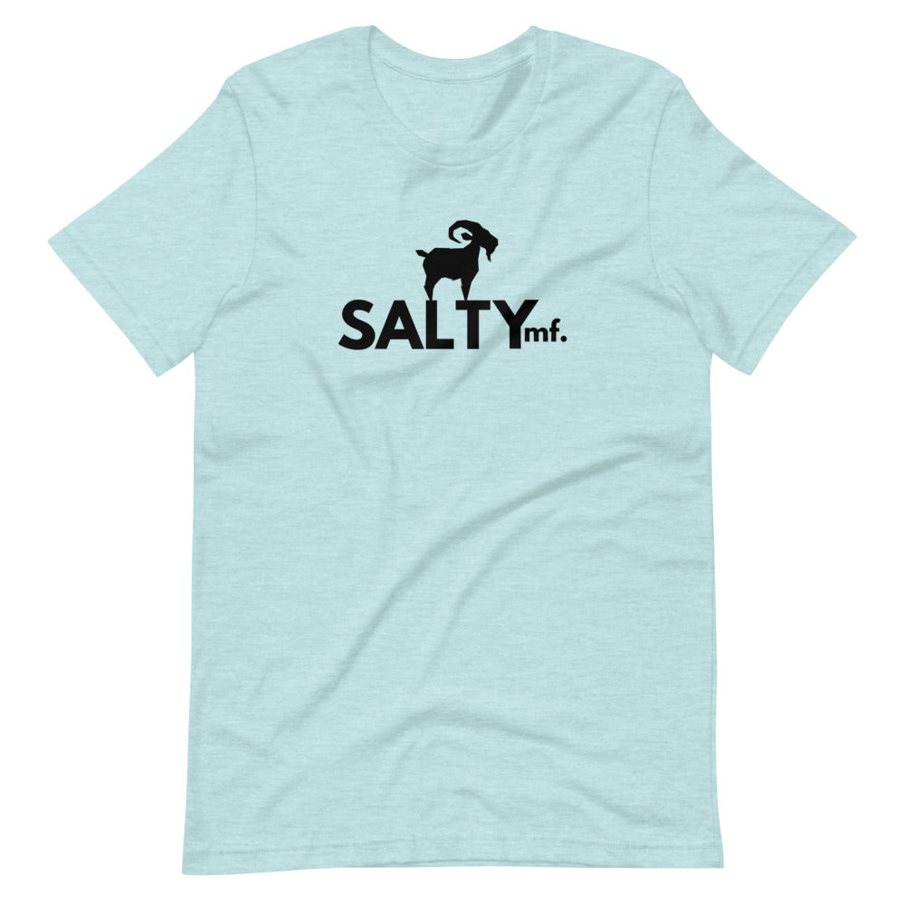 SaltyMF Black GOAT T-Shirt