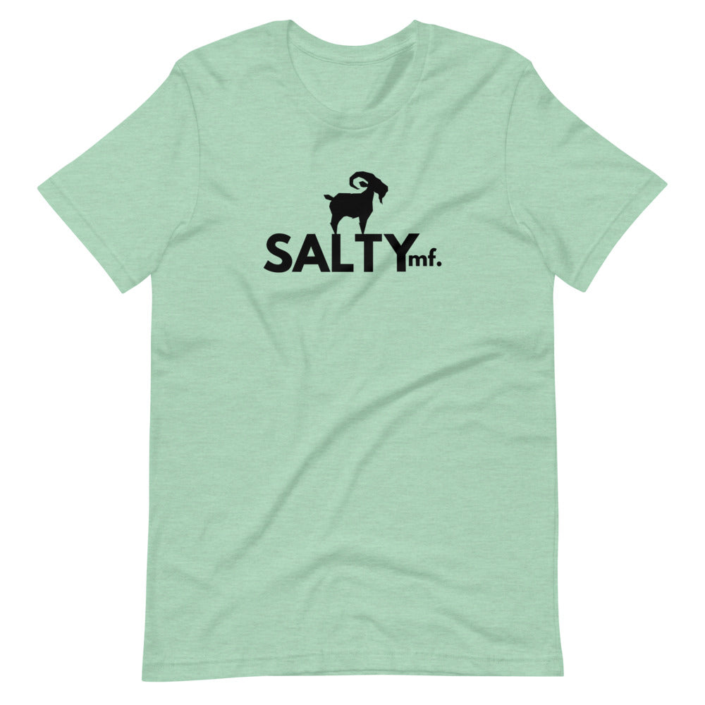 SaltyMF Black GOAT T-Shirt