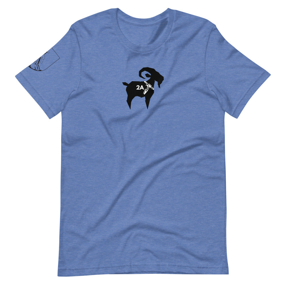 SaltyMF 2nd Amendment GOAT Warrior T-Shirt