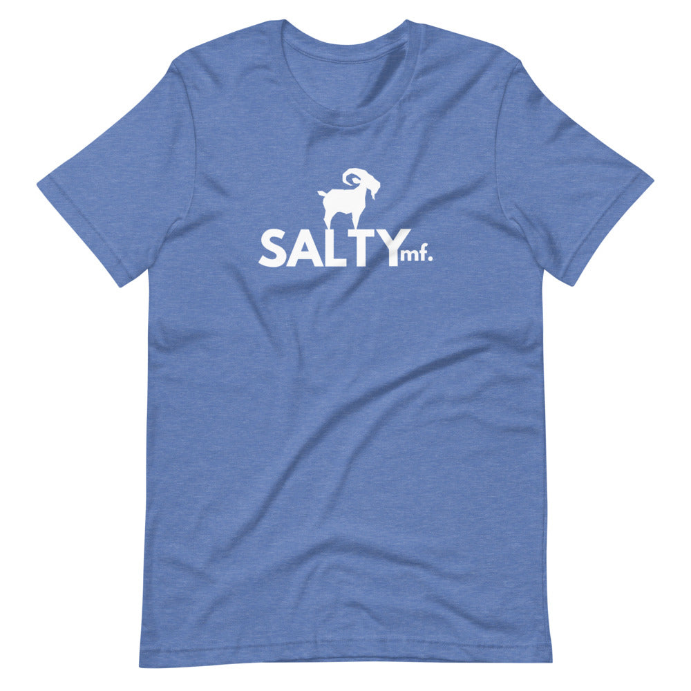 SaltyMF White GOAT T-Shirt