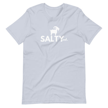 SALTYmf White GOAT T-Shirt