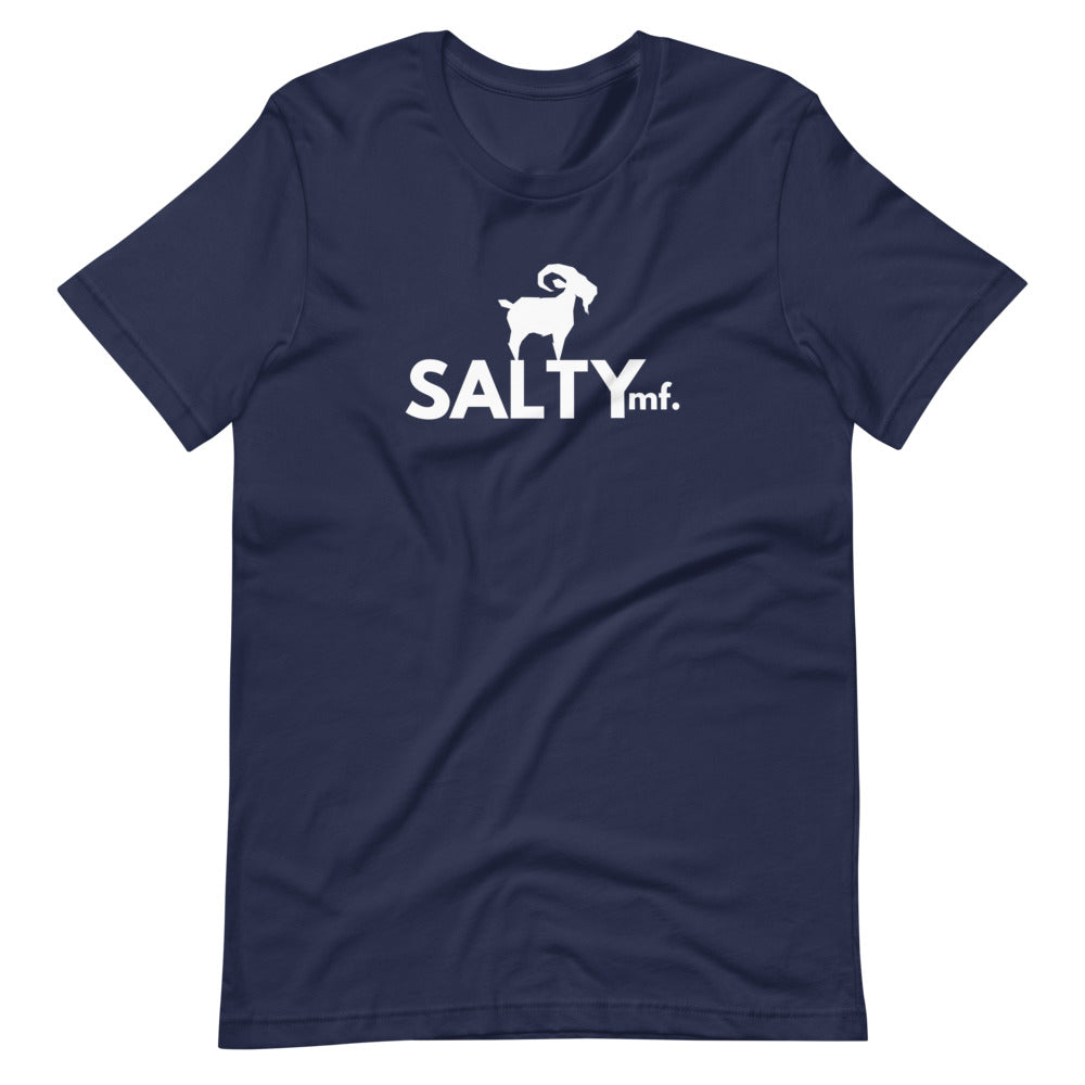 SaltyMF White GOAT T-Shirt