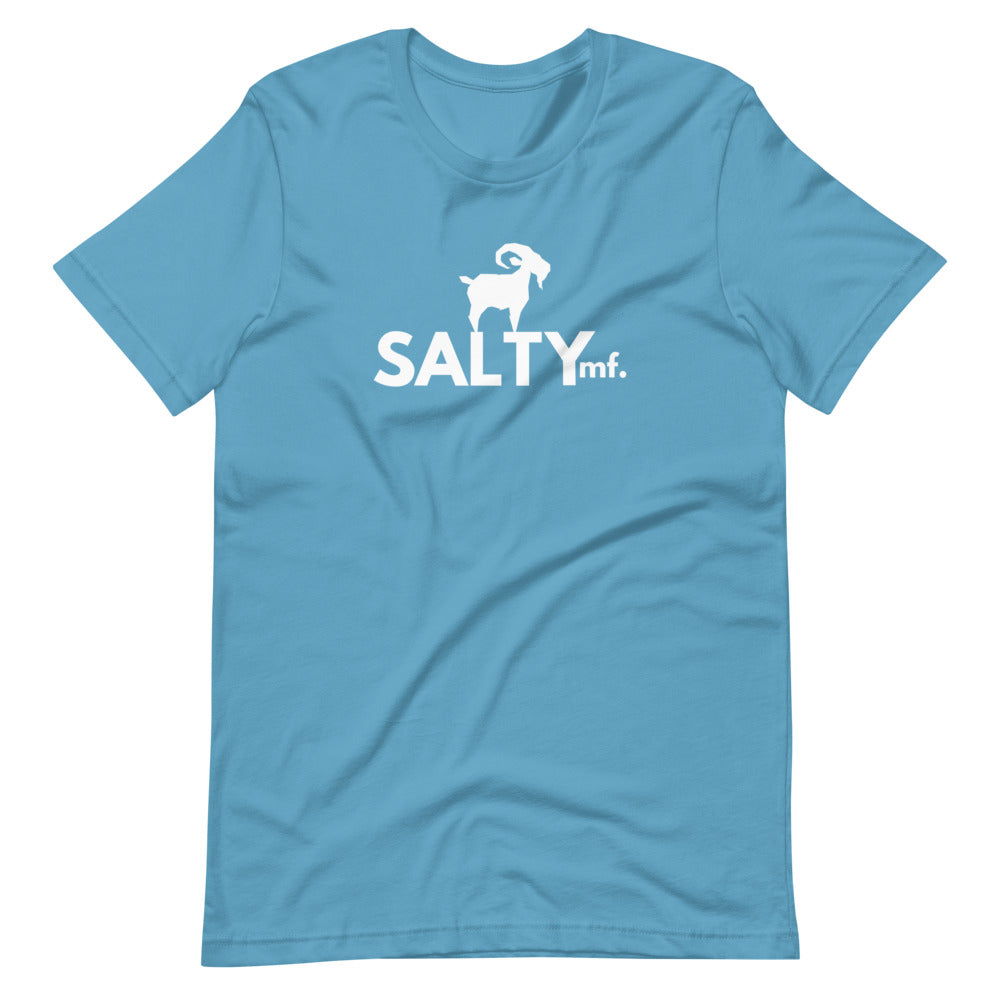 SaltyMF White GOAT T-Shirt