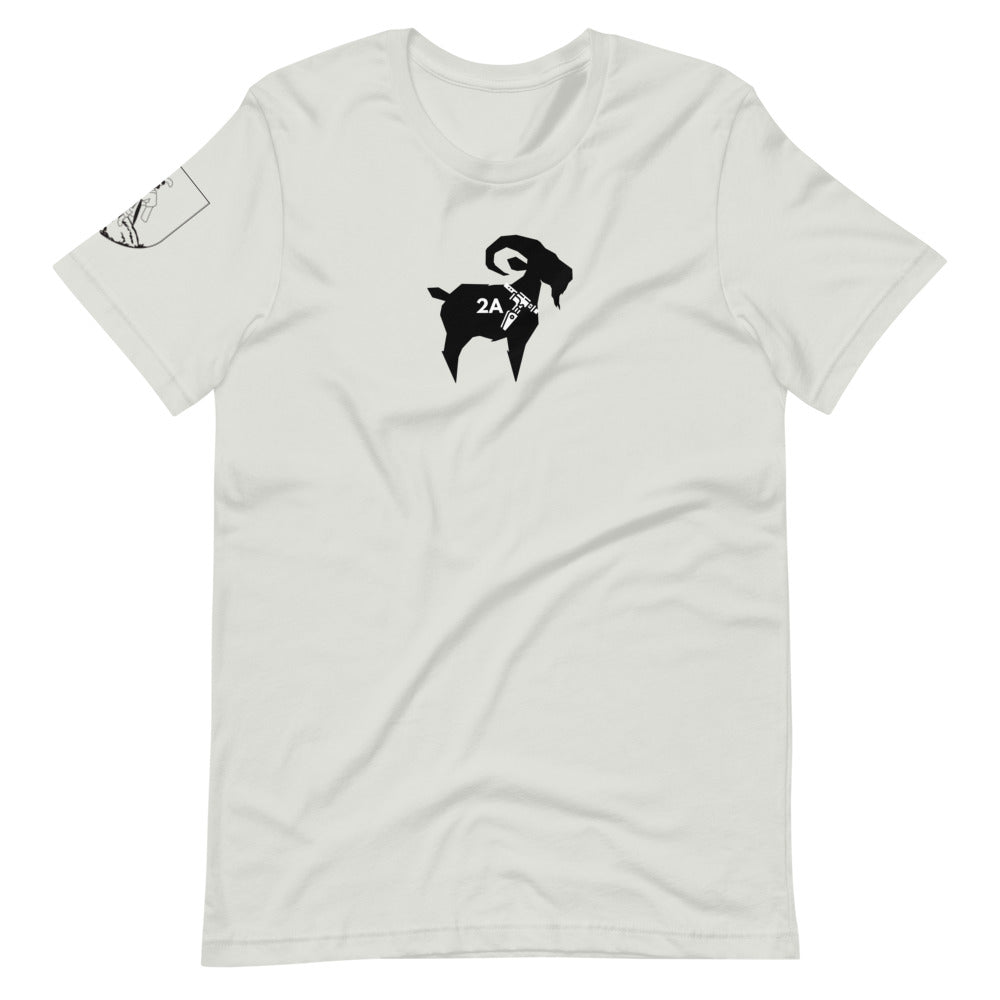 SaltyMF 2nd Amendment GOAT Warrior T-Shirt