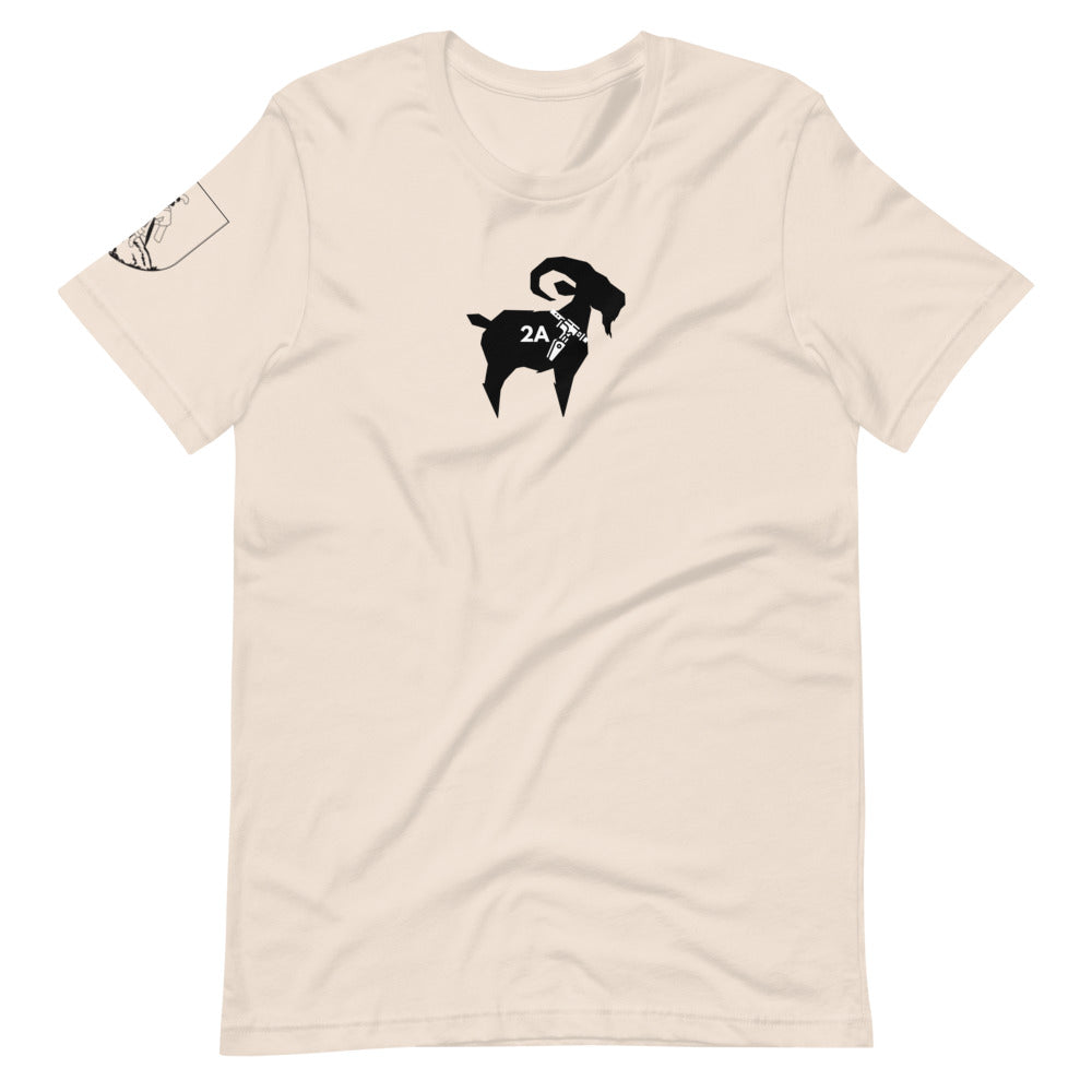 SaltyMF 2nd Amendment GOAT Warrior T-Shirt