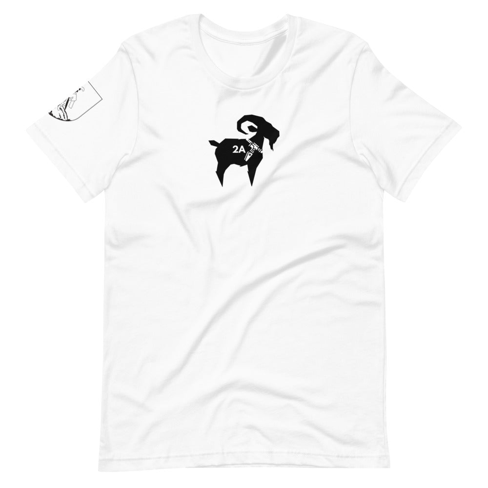 SaltyMF 2nd Amendment GOAT Warrior T-Shirt