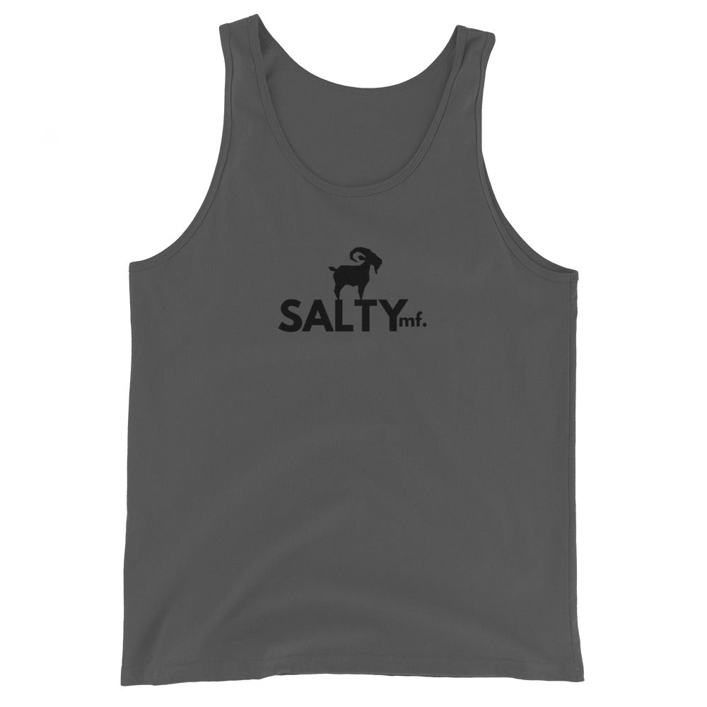 The SaltyMF Black GOAT Beater Tank