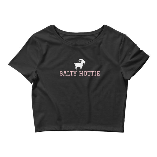 The SaltyMF Hottie Women’s Crop Tee